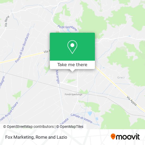 Fox Marketing map