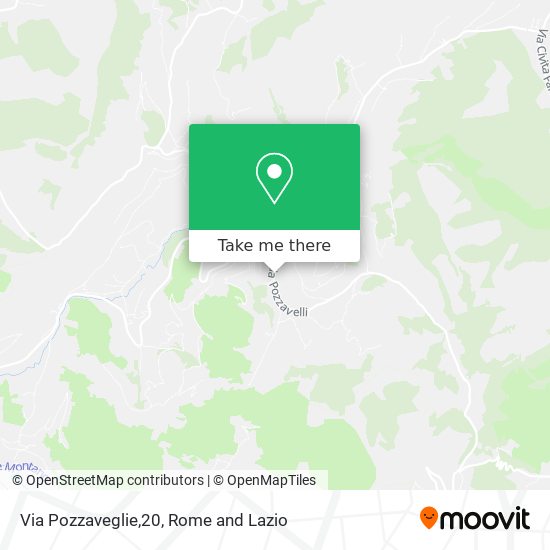 Via Pozzaveglie,20 map