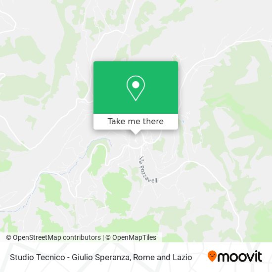 Studio Tecnico - Giulio Speranza map