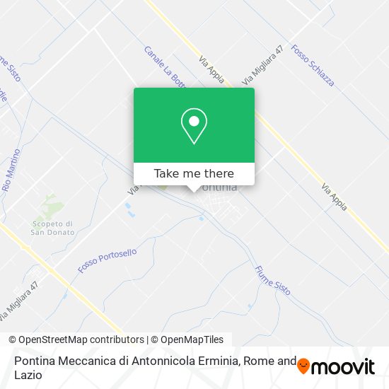 Pontina Meccanica di Antonnicola Erminia map