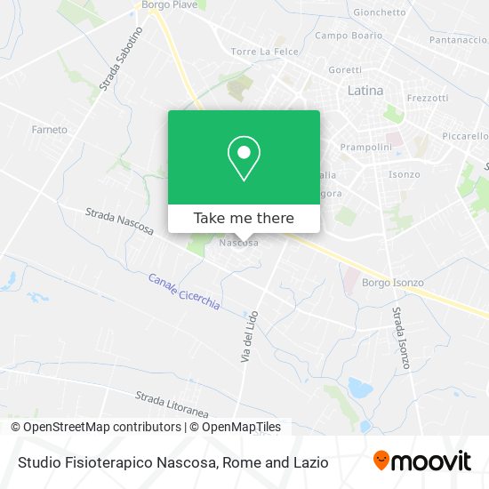 Studio Fisioterapico Nascosa map