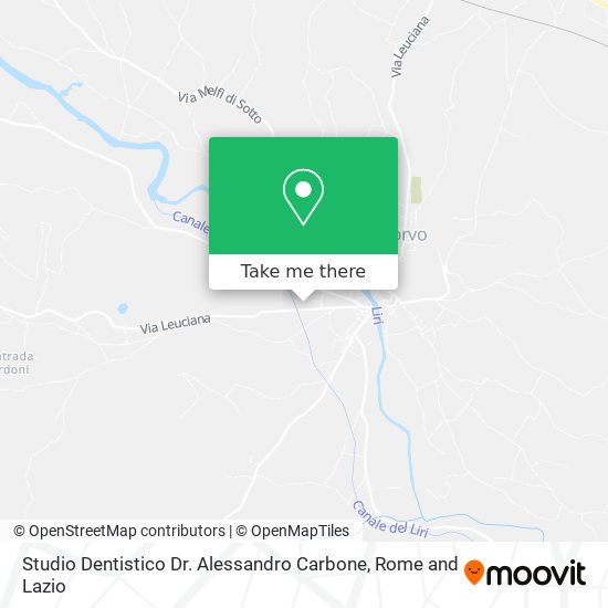Studio Dentistico Dr. Alessandro Carbone map