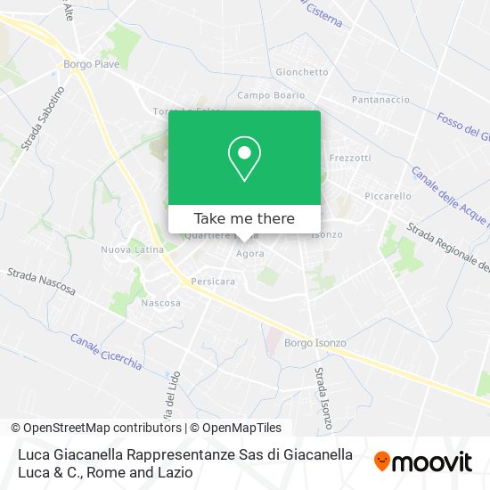 Luca Giacanella Rappresentanze Sas di Giacanella Luca & C. map