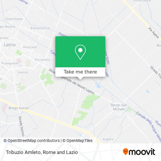 Tribuzio Amleto map