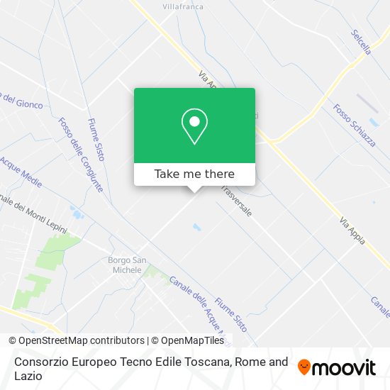 Consorzio Europeo Tecno Edile Toscana map