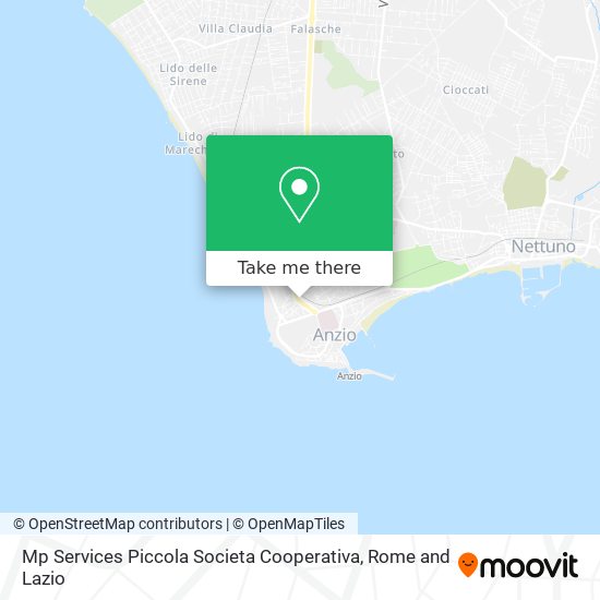 Mp Services Piccola Societa Cooperativa map