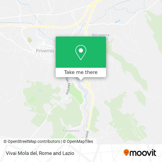 Vivai Mola del map