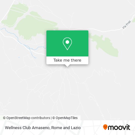 Wellness Club Amaseno map