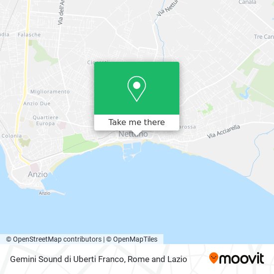 Gemini Sound di Uberti Franco map