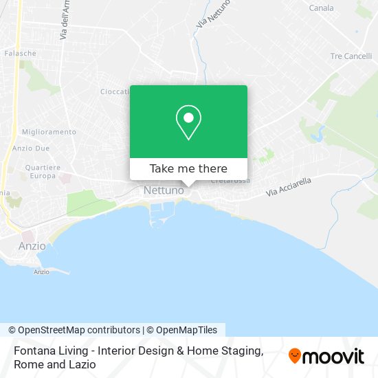 Fontana Living - Interior Design & Home Staging map