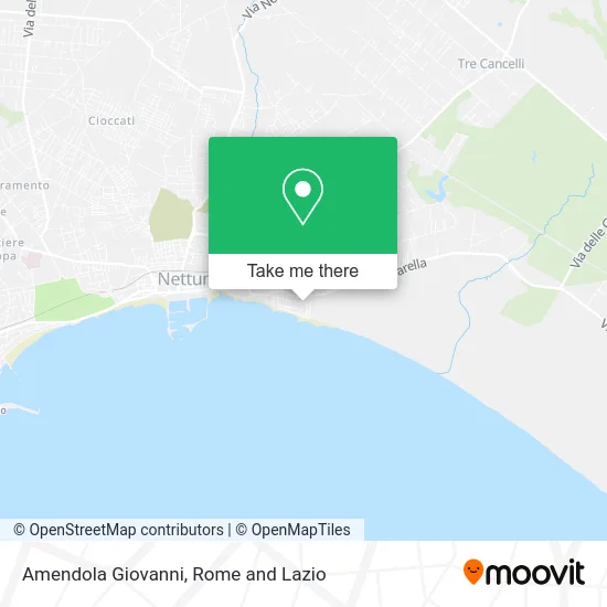 Amendola Giovanni map