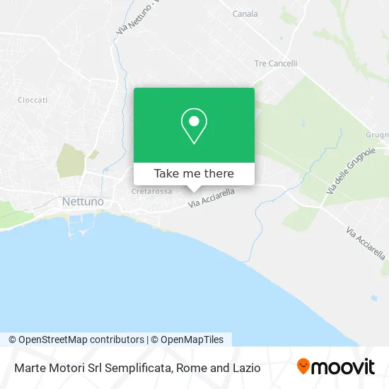 Marte Motori Simplified Srl map