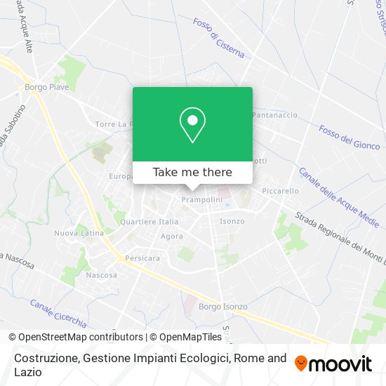 Costruzione, Gestione Impianti Ecologici map