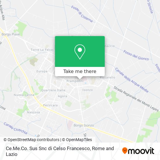 Ce.Me.Co. Sus Snc di Celso Francesco map