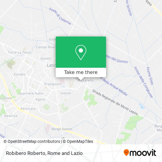 Robibero Roberto map