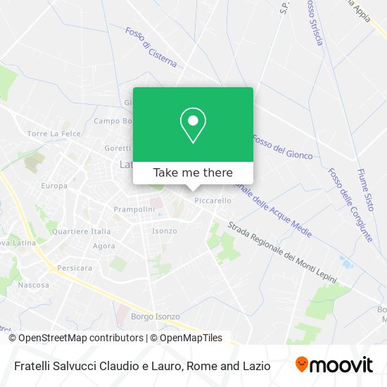 Fratelli Salvucci Claudio e Lauro map