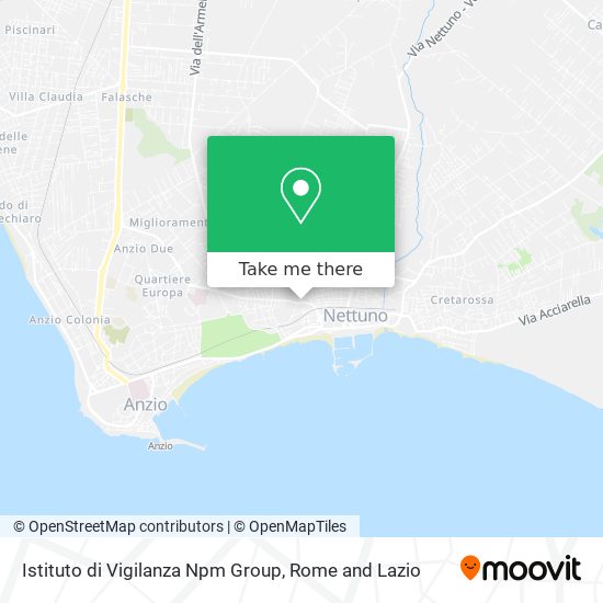 Istituto di Vigilanza Npm Group map