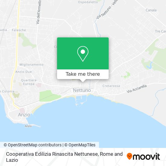 Cooperativa Edilizia Rinascita Nettunese map