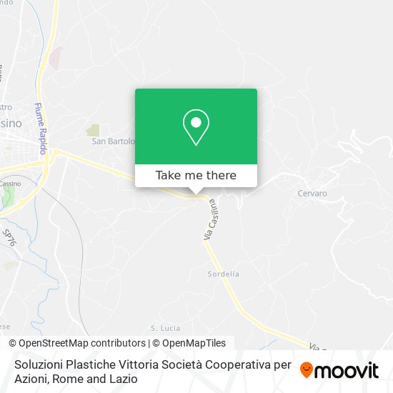 Soluzioni Plastiche Vittoria Società Cooperativa per Azioni map