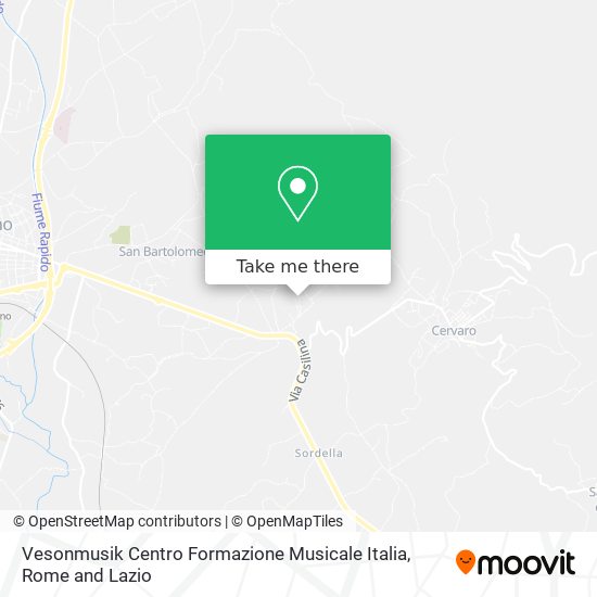 Vesonmusik Centro Formazione Musicale Italia map