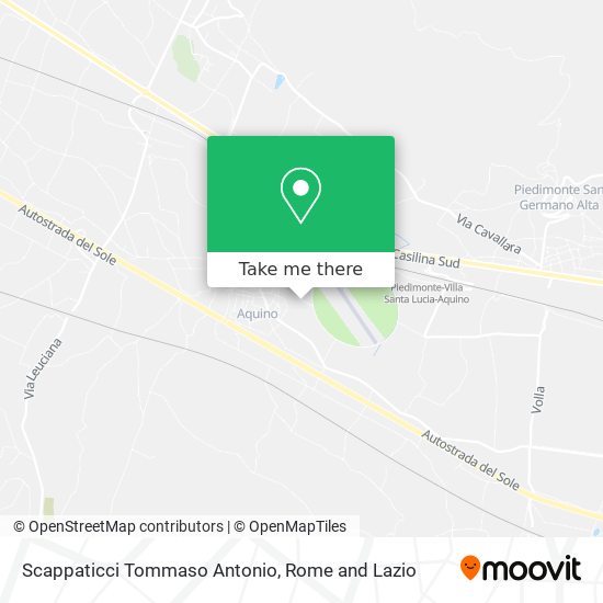 Scappaticci Tommaso Antonio map