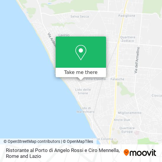 Ristorante al Porto di Angelo Rossi e Ciro Mennella map