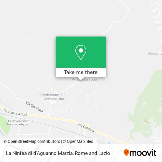 La Ninfea di d'Aguanno Marzia map