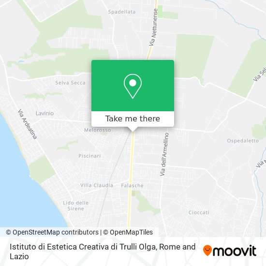 Istituto di Estetica Creativa di Trulli Olga map