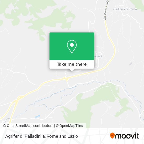 Agrifer di Palladini a map