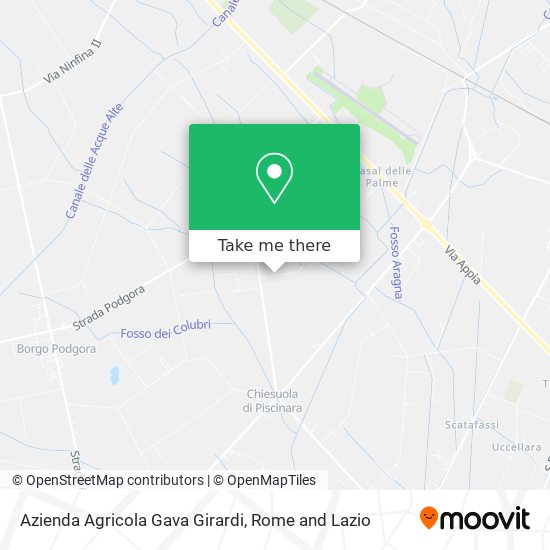 Azienda Agricola Gava Girardi map