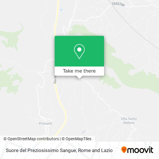 Suore del Preziosissimo Sangue map
