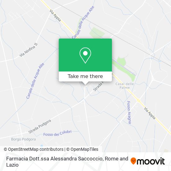 Farmacia Dott.ssa Alessandra Saccoccio map