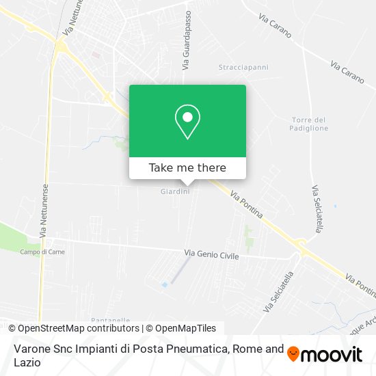 Varone Snc Impianti di Posta Pneumatica map