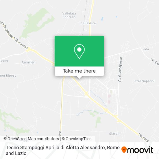 Tecno Stampaggi Aprilia di Alotta Alessandro map