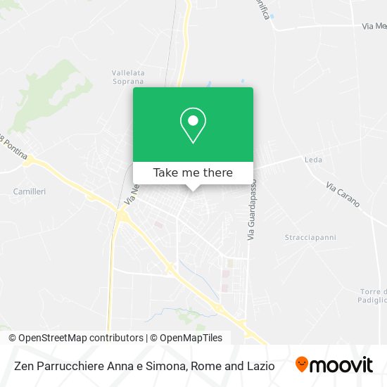 Zen Parrucchiere Anna e Simona map