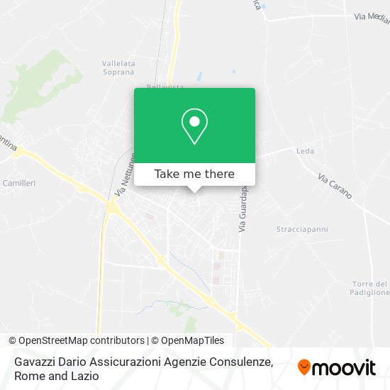 Gavazzi Dario Assicurazioni Agenzie Consulenze map