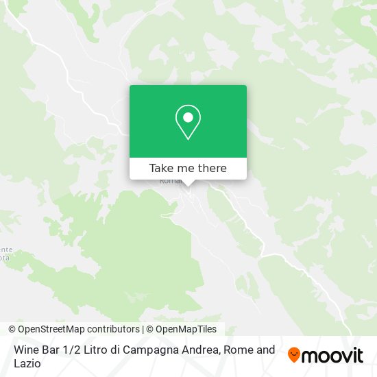 Wine Bar 1 / 2 Litro di Campagna Andrea map