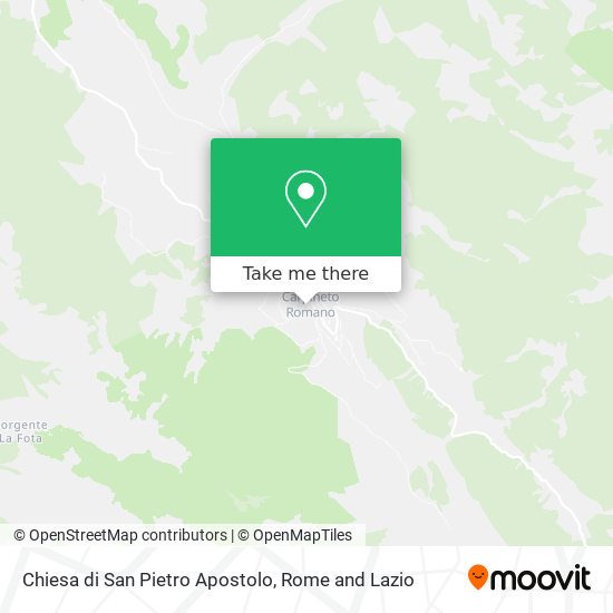 Chiesa di San Pietro Apostolo map