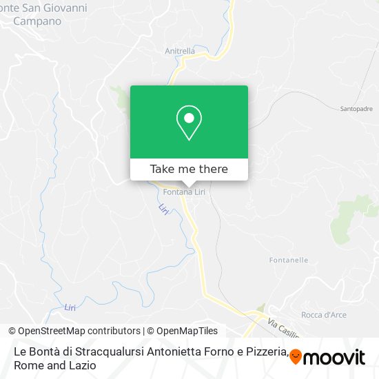 Le Bontà di Stracqualursi Antonietta Forno e Pizzeria map
