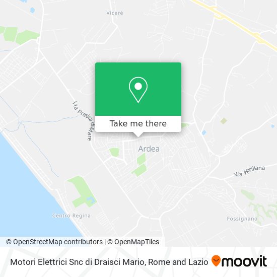 Motori Elettrici Snc di Draisci Mario map