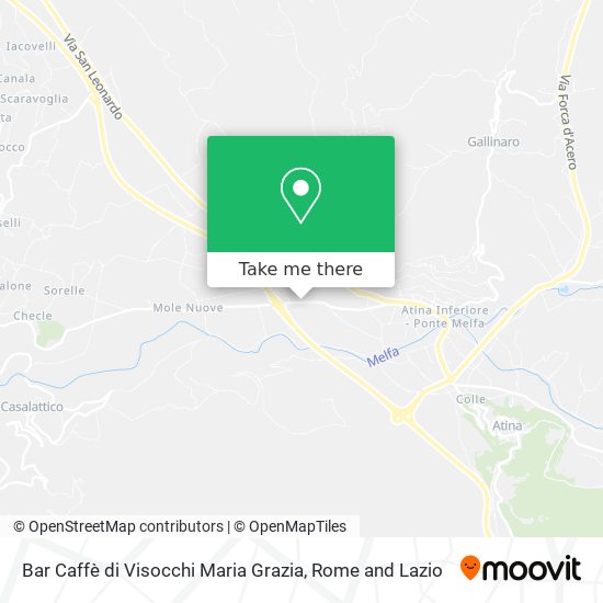 Bar Caffè di Visocchi Maria Grazia map