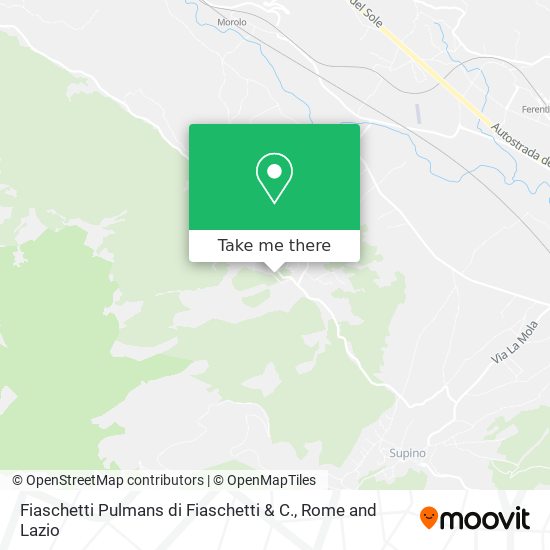 Fiaschetti Pulmans di Fiaschetti & C. map