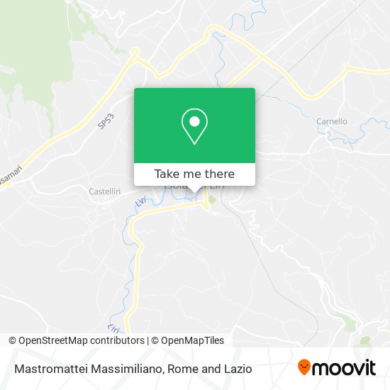 Mastromattei Massimiliano map