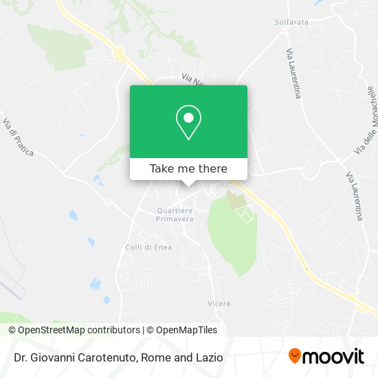 Dr. Giovanni Carotenuto map