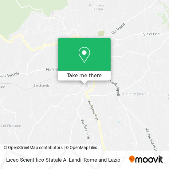 A. Landi State Scientific High School map