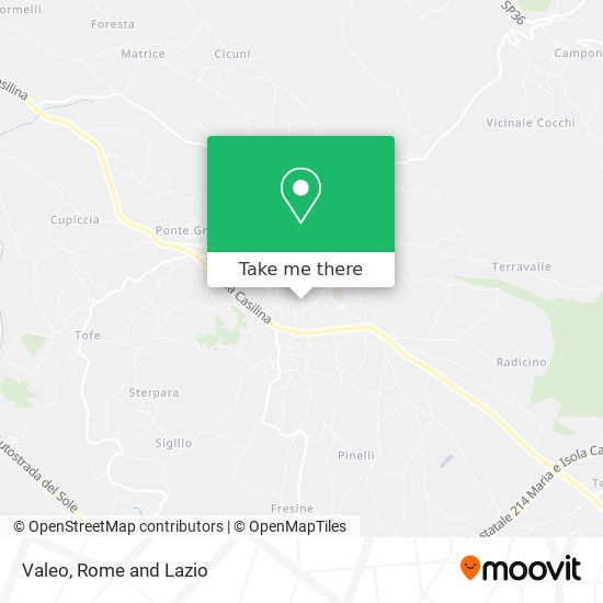 Valeo map