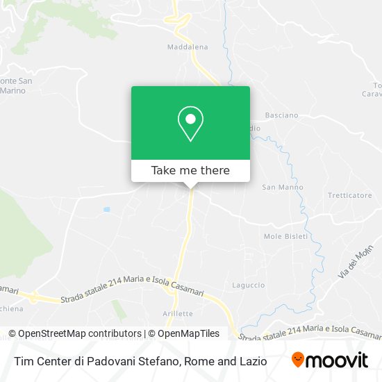 Tim Center di Padovani Stefano map