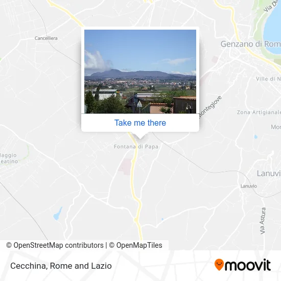 Cecchina map
