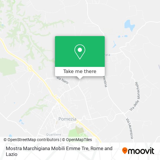 Mostra Marchigiana Mobili Emme Tre map