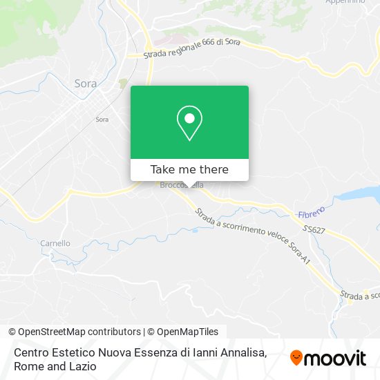 Centro Estetico Nuova Essenza di Ianni Annalisa map